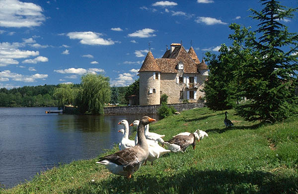 The Ch�teau de Ballerand, Haute-Vienne.